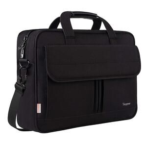 Premium Lightweight School, Work, Business, Travel, Everyday Carry All Black Bag